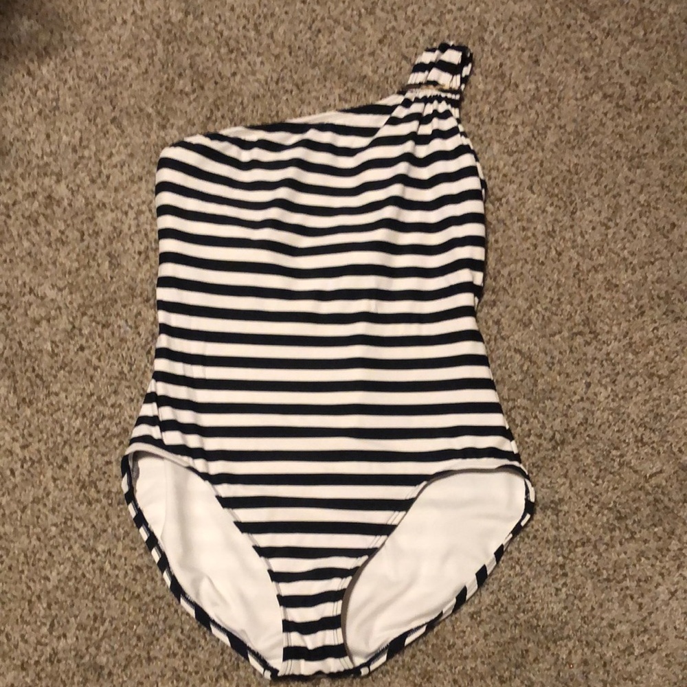 Michael Kors One-Shoulder Swimsuit